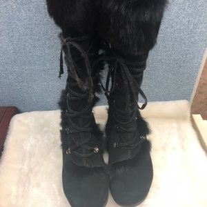 bearpaw women's britney wedge boot